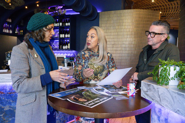 Eve discusses this year&rsquo;s SAAM campaign with Karen & John from Manu Restaurant & Bar