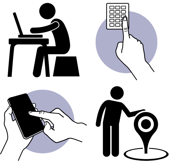 clear your browsing history, change PINs, change privacy settings