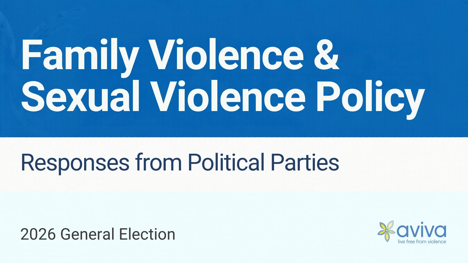 Family and Sexual Violence Policy Scorecard